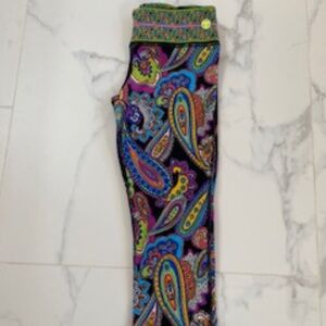 Trina Turk Leggings medium paisley pattern
